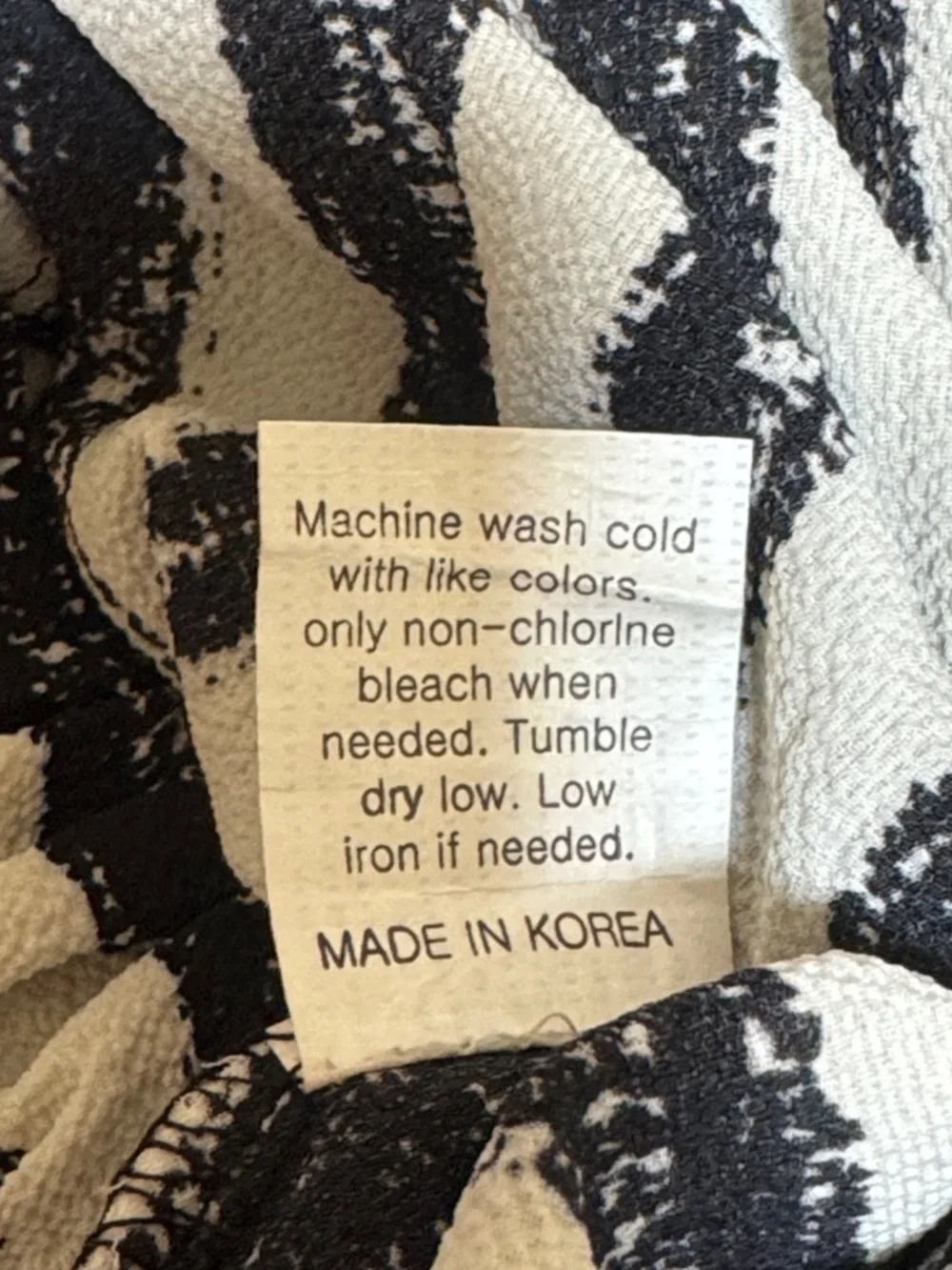 NWT Yea Black & White Striped Wide-Leg Cropped Pants size S/M - Picture 6 of 12